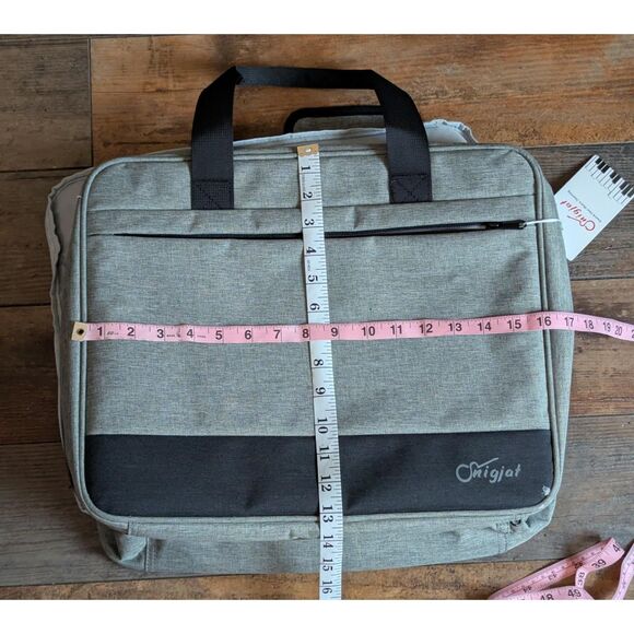 Snigjat New Laptop Bag Tablet Sleeve Musician Keyboard Case Grey w/Tags - Picture 3 of 5